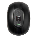 ASHLY AW8.2T+ 8" 2-Way Surface-Mount Black Spkrs w/High Output 60W Xfmr (Pair, Black) - Creation Networks