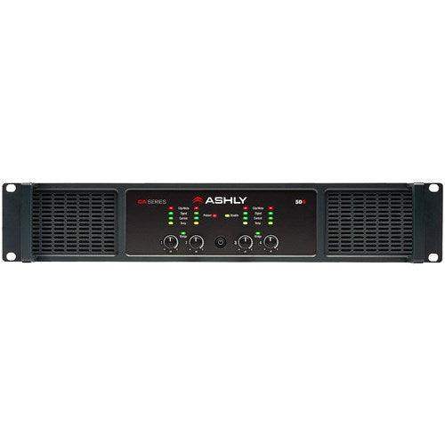 ASHLY CA 504 Power Amplifier 4 x 500W @ 4 Ohms, 250W @ 8 Ohms, 1000W bridged 70V - Creation Networks