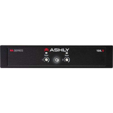 ASHLY FA 125.2 1/2U Power Amplifier 2 x125W @ 4/8 Ohms, 25/70/100V - Creation Networks