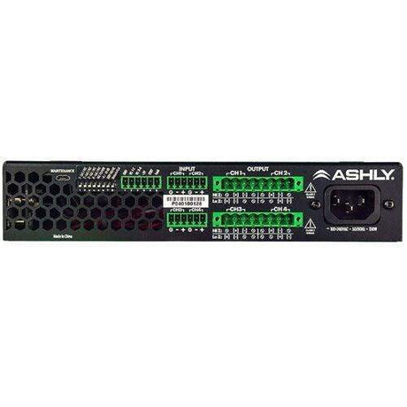ASHLY FA 125.2 1/2U Power Amplifier 2 x125W @ 4/8 Ohms, 25/70/100V - Creation Networks