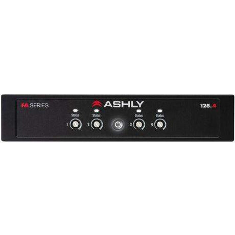 ASHLY FA 125.4 1/2U Power Amplifier 4 x125W @ 4/8 Ohms, 25/70/100V - Creation Networks