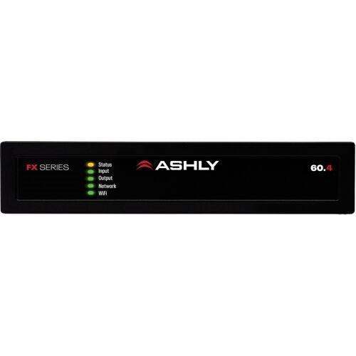 ASHLY FX60.4 1/2-Rack Compact 4-Chan Power Amp with DSP, 4 x 60W at 4/8 Ohms - Creation Networks