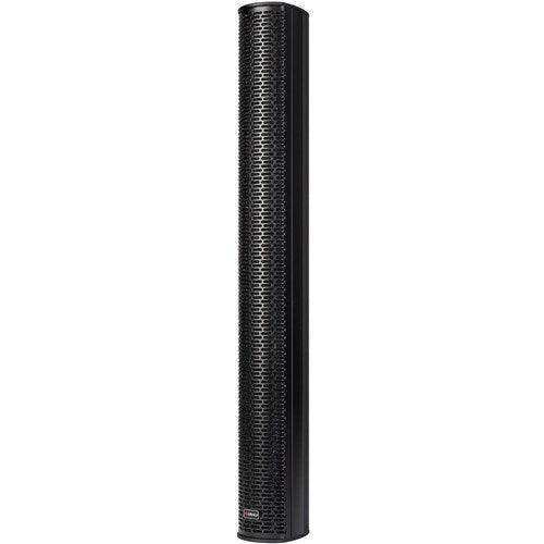 ASHLY IS2.8P 8 x 2" Passive Dual-Z Focused Directivity Column Speaker (Single, Black) - Creation Networks