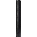 ASHLY IS2.8P 8 x 2" Passive Dual-Z Focused Directivity Column Speaker (Single, Black) - Creation Networks