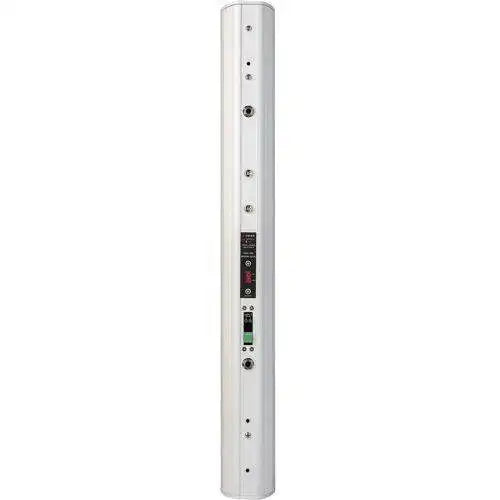 ASHLY IS2.8P 8 x 2" Passive Dual-Z Focused Directivity Column Speaker (Single, Black) - Creation Networks