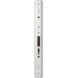 ASHLY IS2.8P 8 x 2" Passive Dual-Z Focused Directivity Column Speaker (Single, Black) - Creation Networks