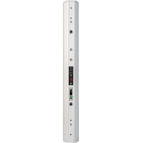 ASHLY IS2.8PW 8 x 2" Passive Dual-Z Focused Directivity Column Speaker (Single, White) - Creation Networks