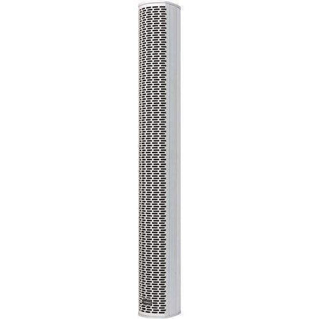 ASHLY IS2.8PW 8 x 2" Passive Dual-Z Focused Directivity Column Speaker (Single, White) - Creation Networks
