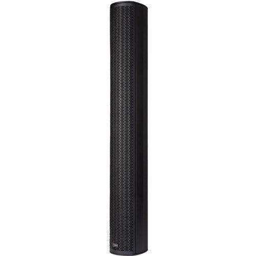 ASHLY IS3.8P 8 x 3" Passive Dual-Z Focused Directivity Column Speaker (Single, Black) - Creation Networks