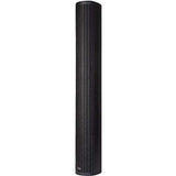 ASHLY IS3.8P 8 x 3" Passive Dual-Z Focused Directivity Column Speaker (Single, Black) - Creation Networks