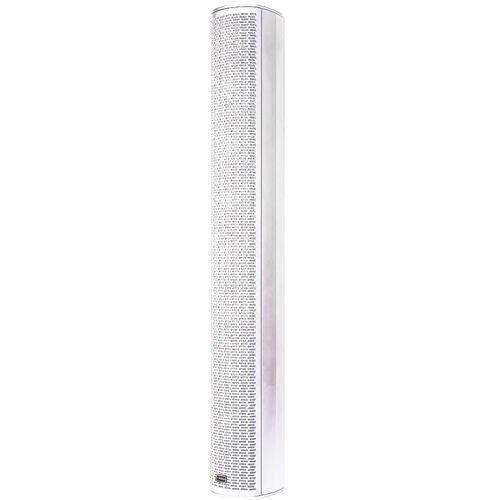 ASHLY IS3.8PW 8 x 3" Passive Dual-Z Focused Directivity Column Speaker (Single, White) - Creation Networks