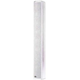 ASHLY IS3.8PW 8 x 3" Passive Dual-Z Focused Directivity Column Speaker (Single, White) - Creation Networks