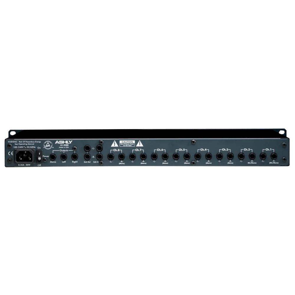 ASHLY LX-308B Mixer 8 Input Stereo Line, 1U - Creation Networks