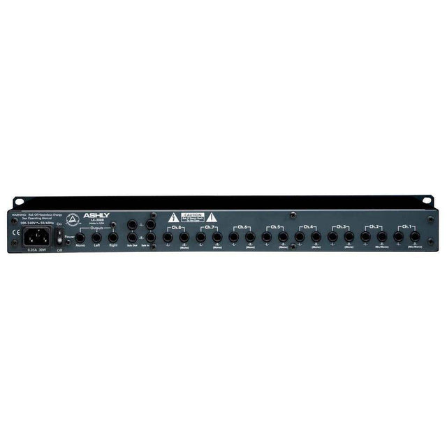 ASHLY LX-308B Mixer 8 Input Stereo Line, 1U - Creation Networks