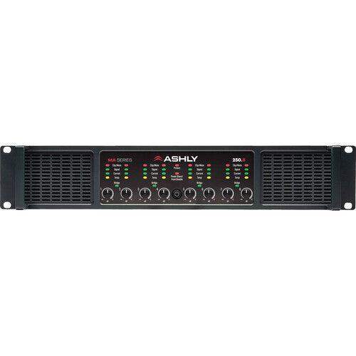 ASHLY MA250.8 8-Channel Multi-Mode Power Amplifier, 8x250W at 2/4/8 Ohms and 70V/25V - Creation Networks