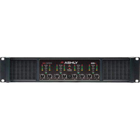 ASHLY MA500.8 8-Channel Multi-Mode Power Amplifier, 8x500W at 2/4/8 Ohms and 70V/25V - Creation Networks