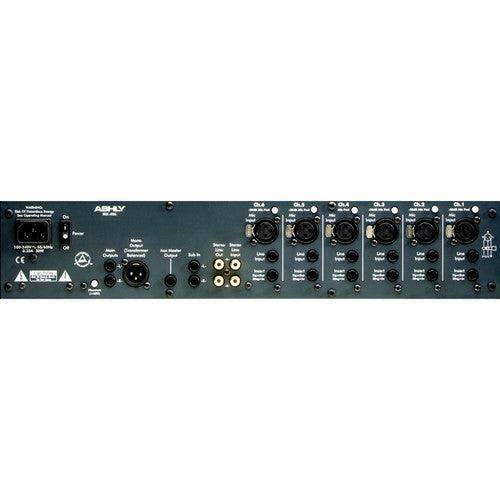 ASHLY MX-406 Mixer 6 Input Mic/Line with EQ, 2U - Creation Networks