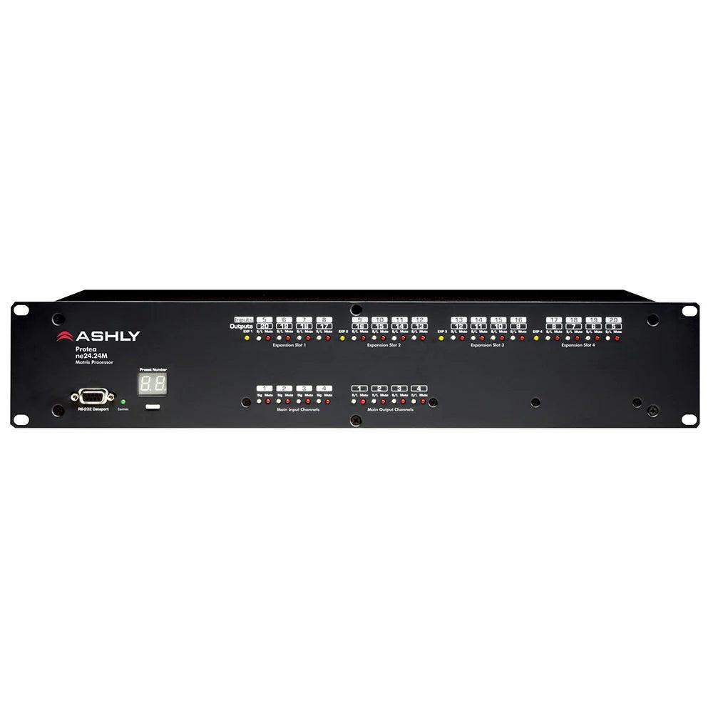 ASHLY NE24.24M 4X4 Protea DSP Audio Matrix Processor 4-In x 4-Out - Creation Networks