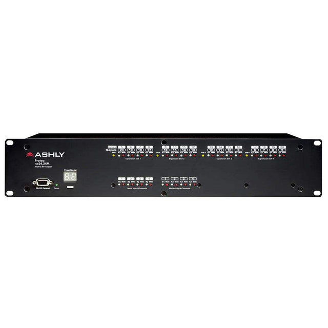 ASHLY NE24.24M 4X4 Protea DSP Audio Matrix Processor 4-In x 4-Out - Creation Networks