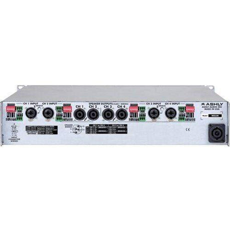 ASHLY NX3.04 Multi-Mode Power Amplifier 4X3KW At2 Ohms, 2KW At4 Ohms, 1250W At8 - Creation Networks