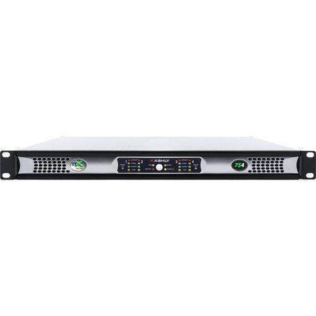 ASHLY NX754 Power Amplifier 4 x 75 Watts @ 2 Ohms - Creation Networks