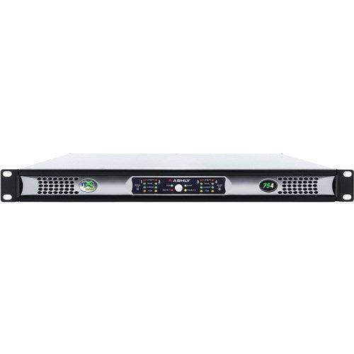ASHLY NXE754 Network Multi-Mode Power Amplifier 4 x75 Watts at 2/4/8 Ohms or 25V/70V - Creation Networks
