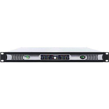 ASHLY NXE754 Network Multi-Mode Power Amplifier 4 x75 Watts at 2/4/8 Ohms or 25V/70V - Creation Networks