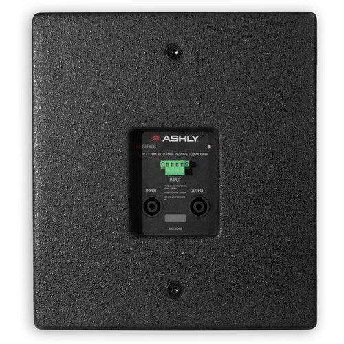 ASHLY SP8.1P 8" Extended Dynamics Passive Flyable or Floor Standing Subwoofer (Black) - Creation Networks