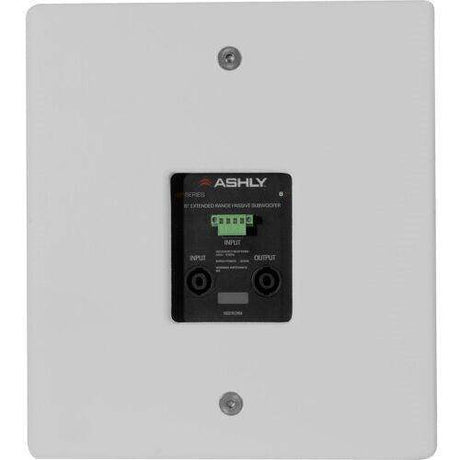ASHLY SP8.1PW 8" Extended Dynamics Passive Flyable or Floor Standing Subwoofer (White) - Creation Networks