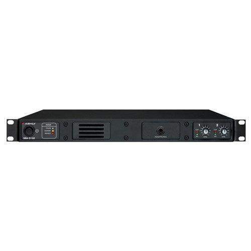 ASHLY SRA-2150 Convection-Cooled 1U Power Amplifier 2 x 150W at 4 Ohms/ 80W at 8 Ohms - Creation Networks