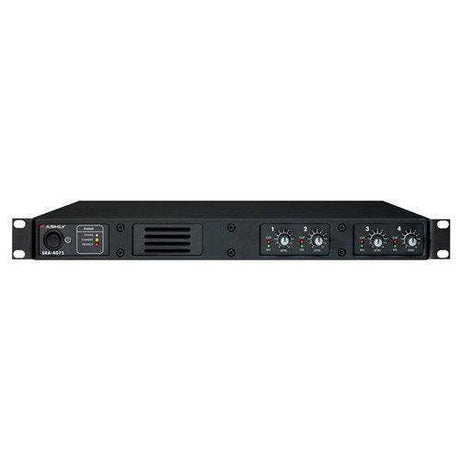ASHLY SRA-4075 Convection-Cooled 1U Power Amplifier 4x5W 4 Ohms/40W 8 Ohms - Creation Networks