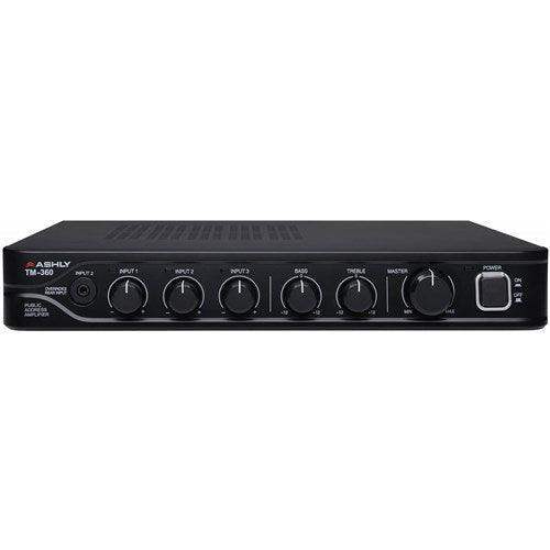 ASHLY TM-360 60-Watt 3-Input Mixer/Amp with Xfmr Isolated Constant-Voltage & 4 Ohm - Creation Networks