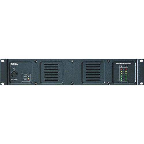 ASHLY TRA-2075 Convection-Cool Power Amplifier w/ Xfmr Iso 2 x 75W @ 4/8 Ohm, 25V, 70V - Creation Networks