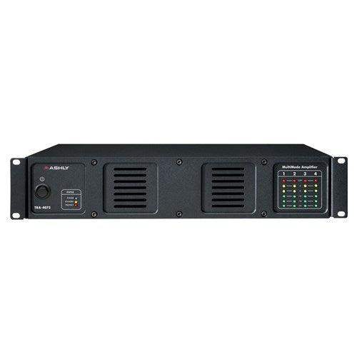 ASHLY TRA-4075 Convection-Cool Power Amplifier w/ Xfmr Iso 4x75W @ 4/8 Ohm, 25V, 70V - Creation Networks