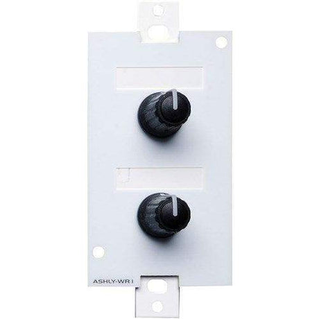 ASHLY WR-1 Wall Remote, dual rotary potentiometer, (Decora style) - Creation Networks