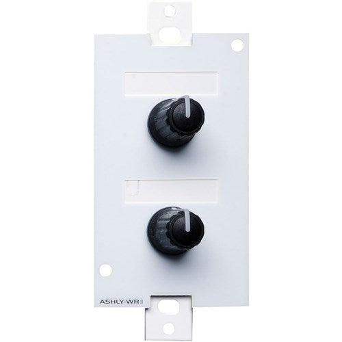 ASHLY WR-1 Wall Remote, dual rotary potentiometer, (Decora style) - Creation Networks