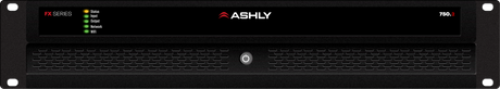 ASHLY FX750.2 2-Channel Power Amplifier with DSP 2 x 750W @ 2/4 Ohms, 375W @ 8 Ohms 1 x 1500W BR @ 70V Amplifiers Ashly