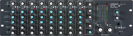 ASHLY MX-508 Analog Mixer 8 Input Stereo with EQ & Sends, 3U Audio Mixers Ashly