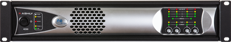 ASHLY NE4250.25PED ne4250.25pe Network Amplifier with Dante Option Card Amplifiers Ashly