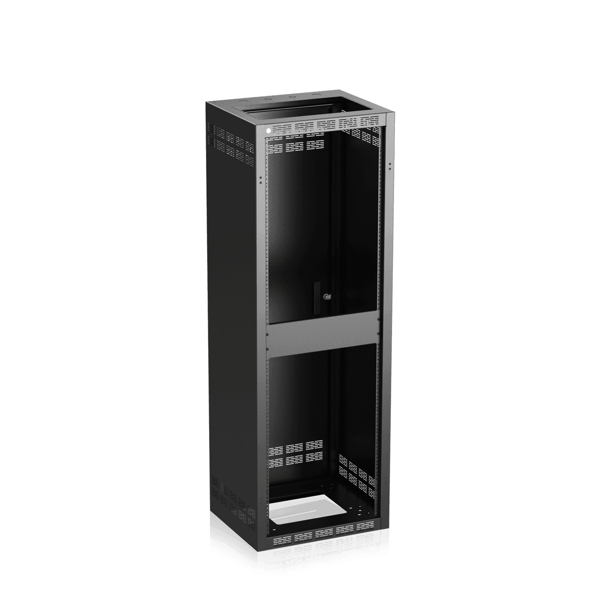 Atlas Sound 135-18 Stand-Alone Floor Rack with Fixed Rails 18.5 inch Deep, 35RU - Creation Networks