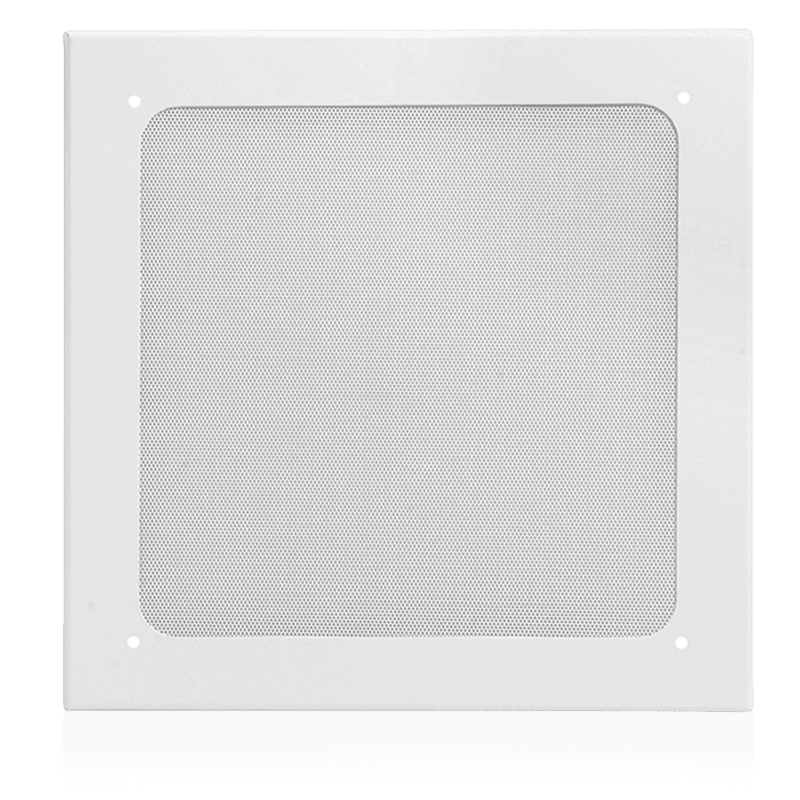 Atlas Sound 164-12A Deluxe Steel Baffle 12" (White) - Creation Networks