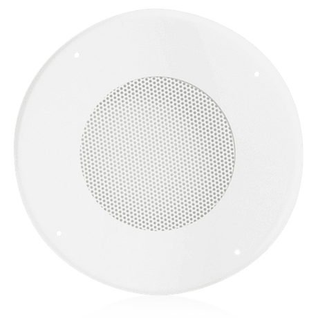 Atlas Sound 61-8W Decorative Steel Baffle 8 inch (White) - Creation Networks