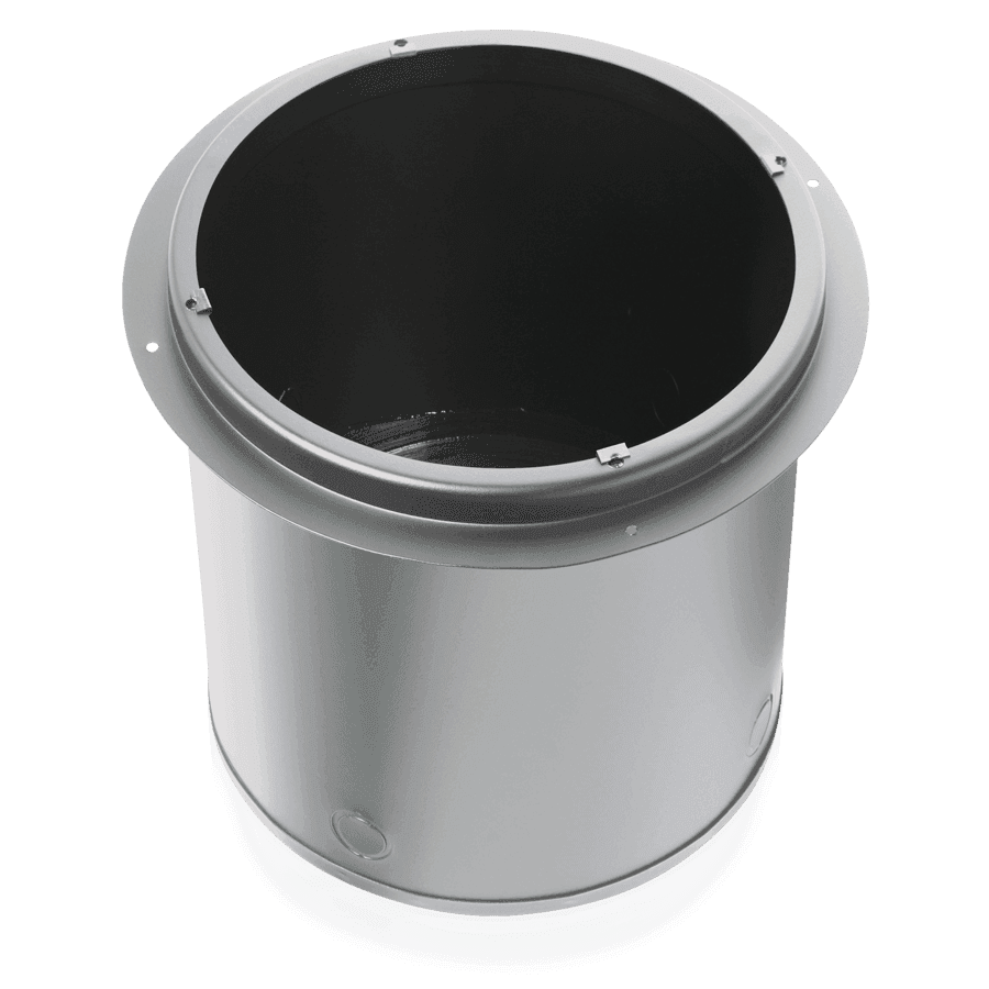 Atlas Sound 96-8-10 8 inch Flanged Round Enclosure 10 inch Deep W/Fiberglass - Creation Networks