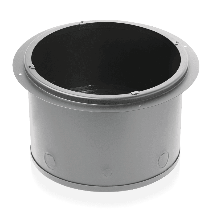 Atlas Sound 96-8-7 8 inch Flanged Round Enclosure 7 inch Deep W/Fiberglass - Creation Networks