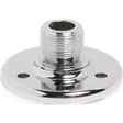 Atlas Sound AD-12B SURFACE MOUNT MALE MIC FLANGE 5/8IN #27 THREAD CHROME - Creation Networks