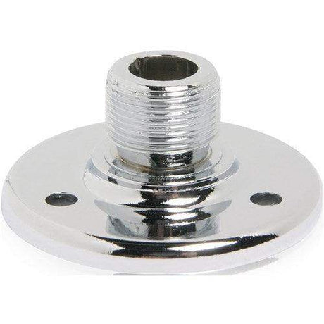 Atlas Sound AD-12B SURFACE MOUNT MALE MIC FLANGE 5/8IN #27 THREAD CHROME - Creation Networks