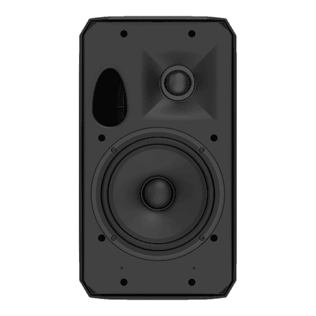 Atlas Sound AS-6T-B 6.5" AS Series Surface Mount Speaker (Black, Pair) - Creation Networks