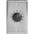 Atlas Sound AT10-PA Deluxe Priority, Plate Mounted 10W Attenuator w/Priority Relay, 3dB Step - Creation Networks
