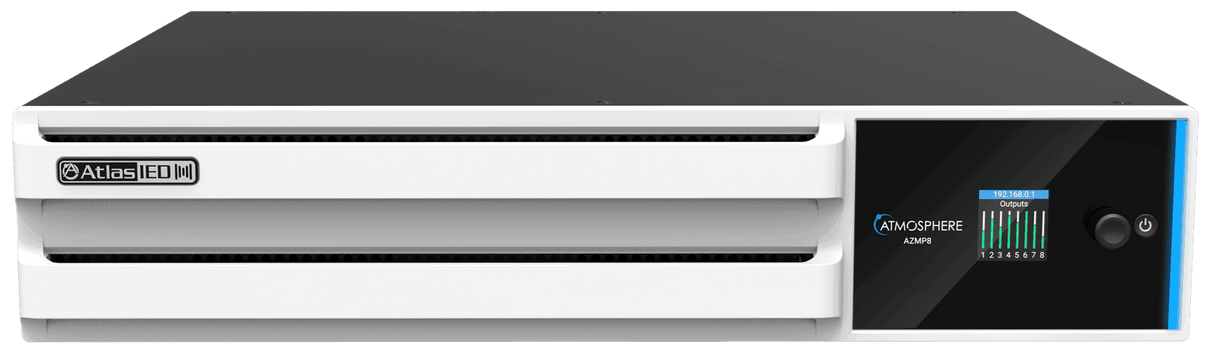Atlas Sound AZMP8 Atmosphere™ 8-Zone Signal Processor with 1200-Watt Amplifier - Creation Networks
