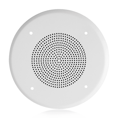 Atlas Sound B51-4 4" In-Ceiling Speaker with 4-Watt 25V/70V Transformer and 51-4 Baffle - Creation Networks